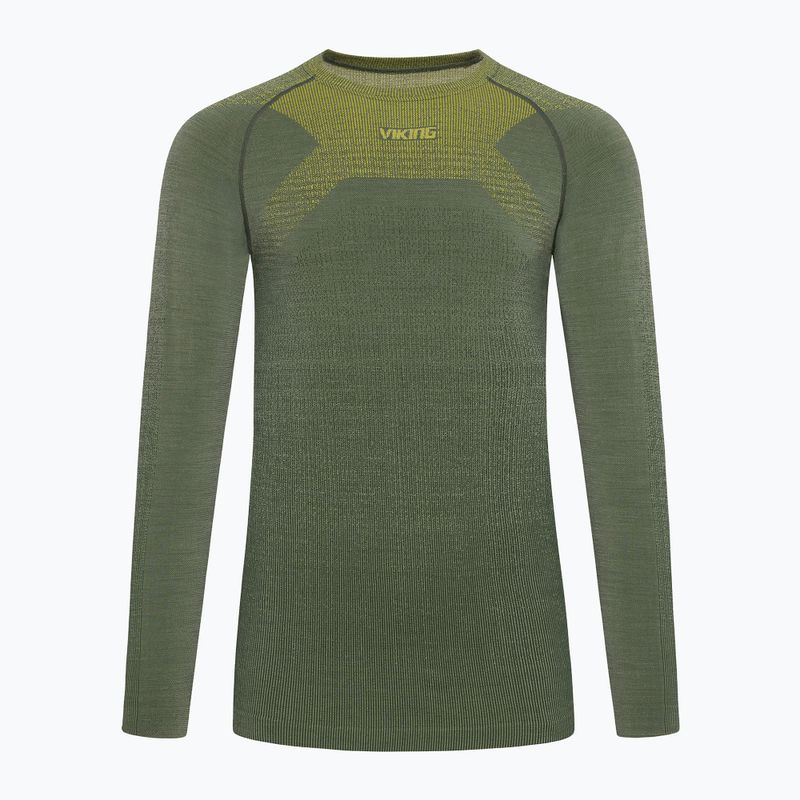 Komplet bielizny termoaktywnej męskiej Viking Altis Base Layer dark green 8