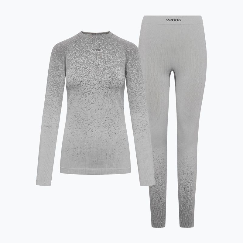 Komplet bielizny termoaktywnej damskiej Viking Altis Base Layer grey 7