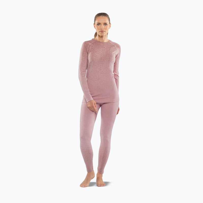 Komplet bielizny termoaktywnej damskiej Viking Altis Base Layer pink