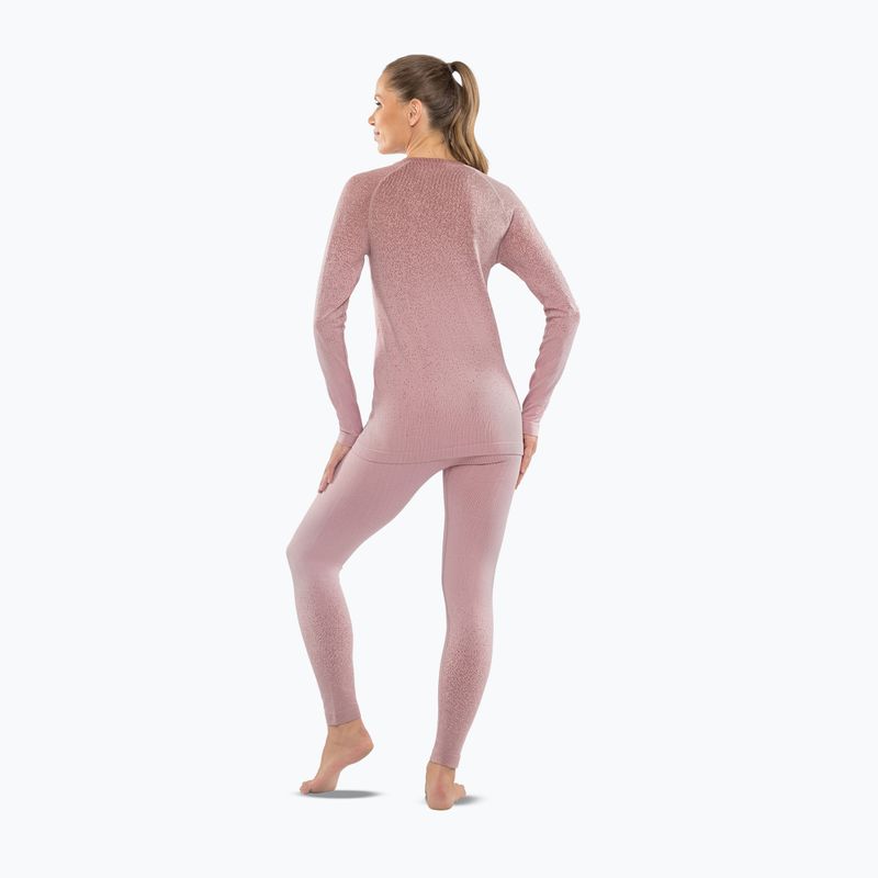 Komplet bielizny termoaktywnej damskiej Viking Altis Base Layer pink 2