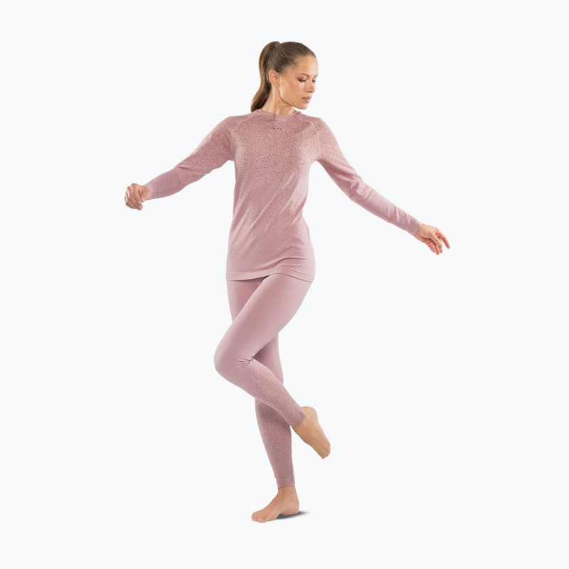 Komplet bielizny termoaktywnej damskiej Viking Altis Base Layer pink 3
