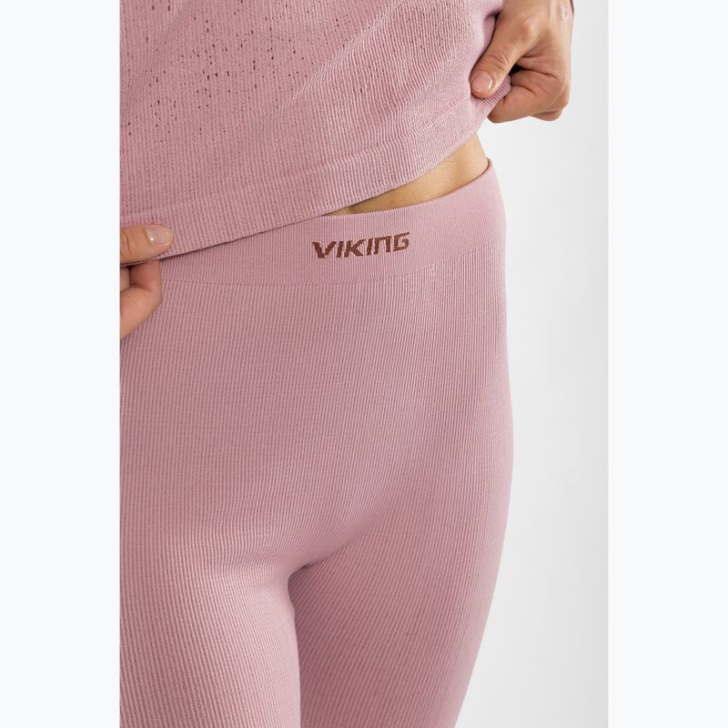 Komplet bielizny termoaktywnej damskiej Viking Altis Base Layer pink 7