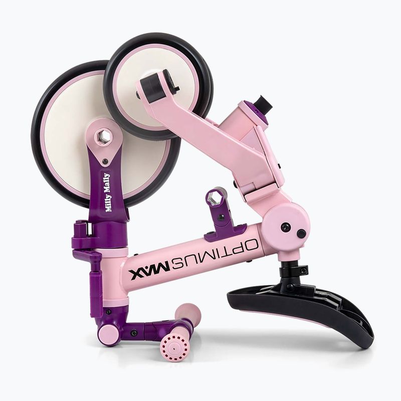 Rowerek biegowy Milly Mally 5w1 Optimus Max pink 6