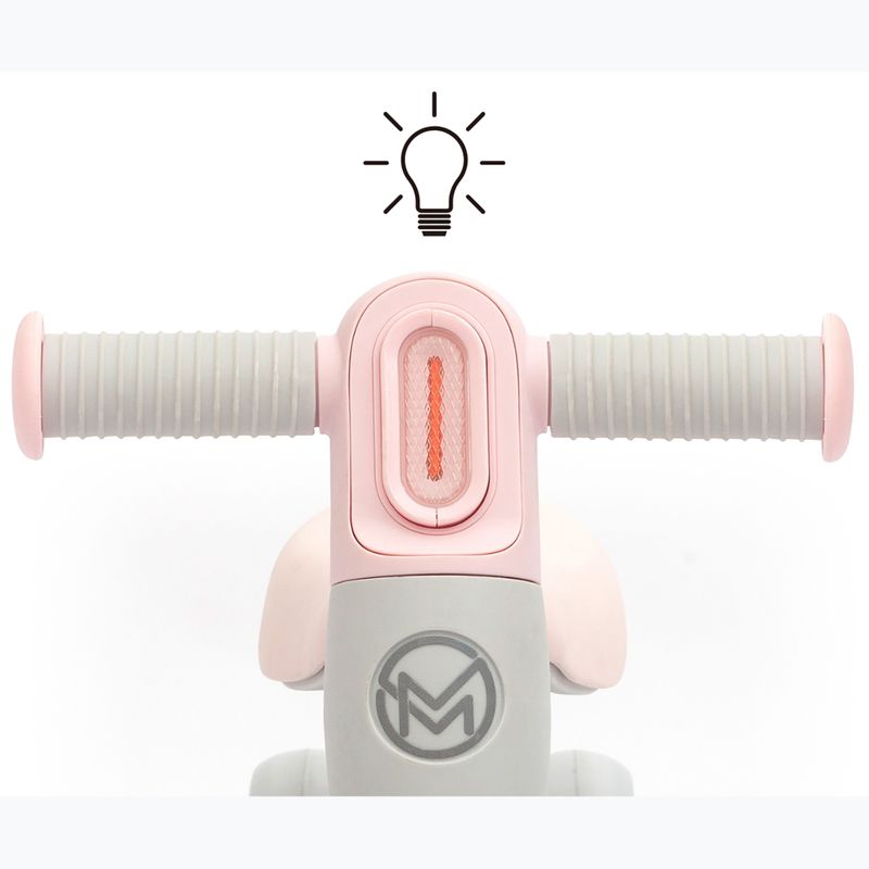 Rowerek biegowy Milly Mally Flixy pink 9