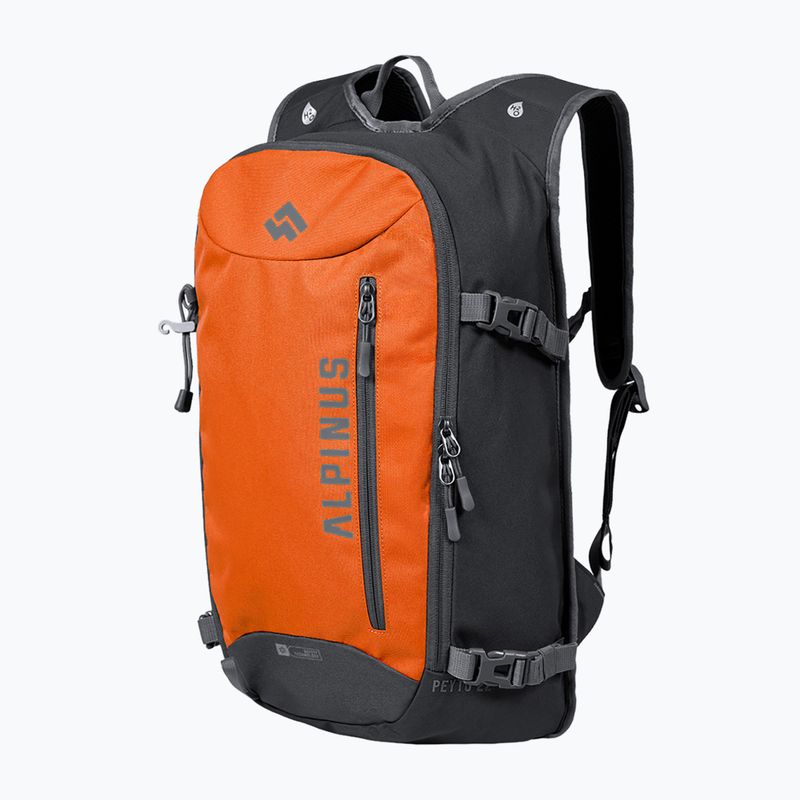 Plecak turystyczny Alpinus Peyto 22 l orange/gray
