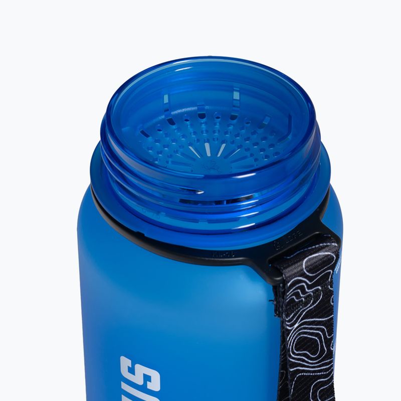 Butelka turystyczna Alpinus Trysil GOPR Edition 650 ml niebieski/czerwony 5