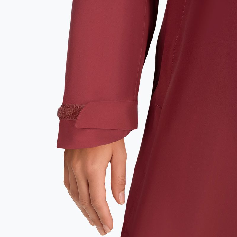 Płaszcz przeciwdeszczowy damski Alpinus Urmia ceglasty 5