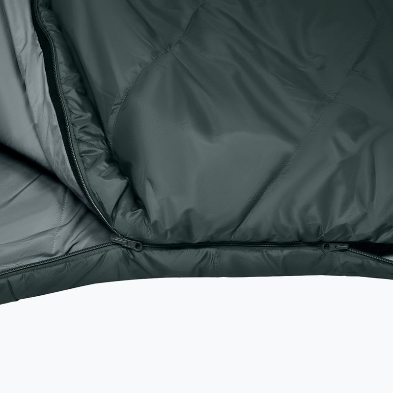 Śpiwór Alpinus Wide & Long Fiber Pro 1050 230 cm/lewy sosnowa zieleń 5