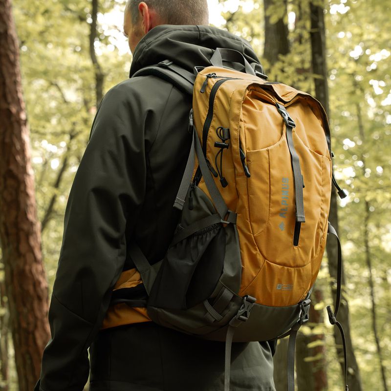 Plecak turystyczny Alpinus Tarfala 35 l mustard 3
