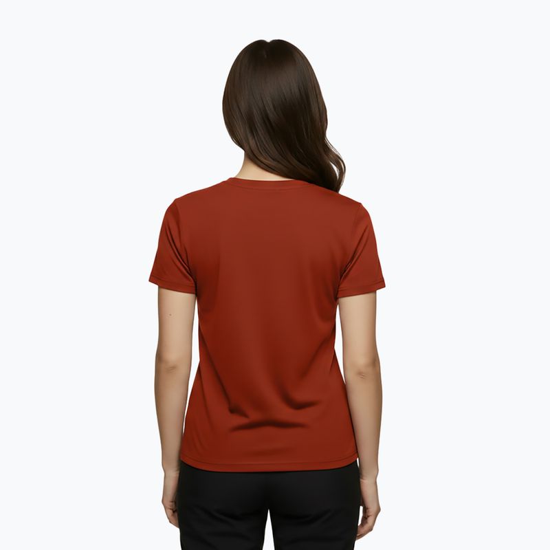 Koszulka trekkingowa damska Alpinus Otago paprykowy 2