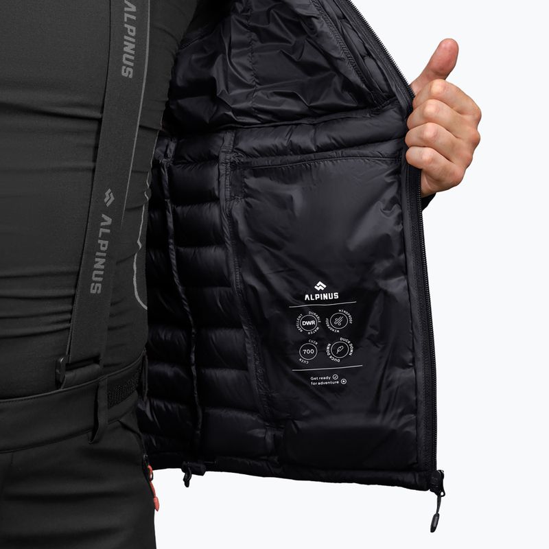 Kurtka puchowa męska Alpinus Kiruna black 8