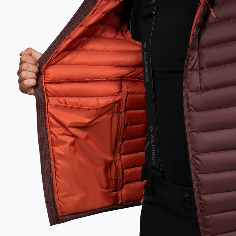 Kurtka puchowa męska Alpinus Kiruna brown 6