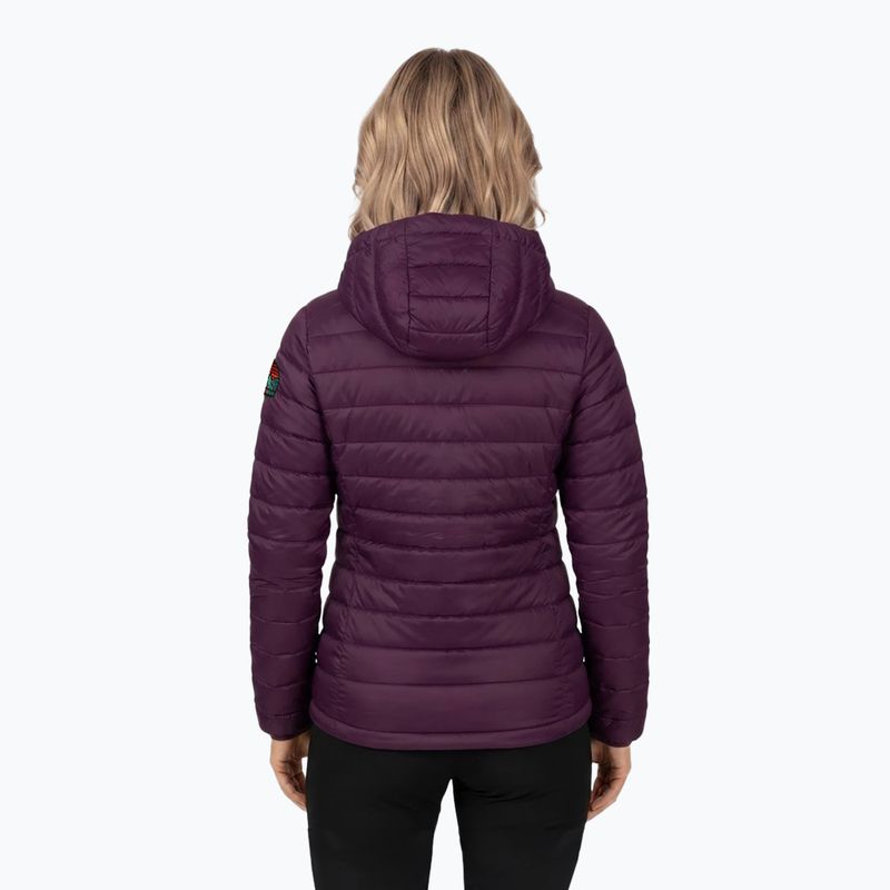 Kurtka ocieplana damska Alpinus Tunari dark plum 2