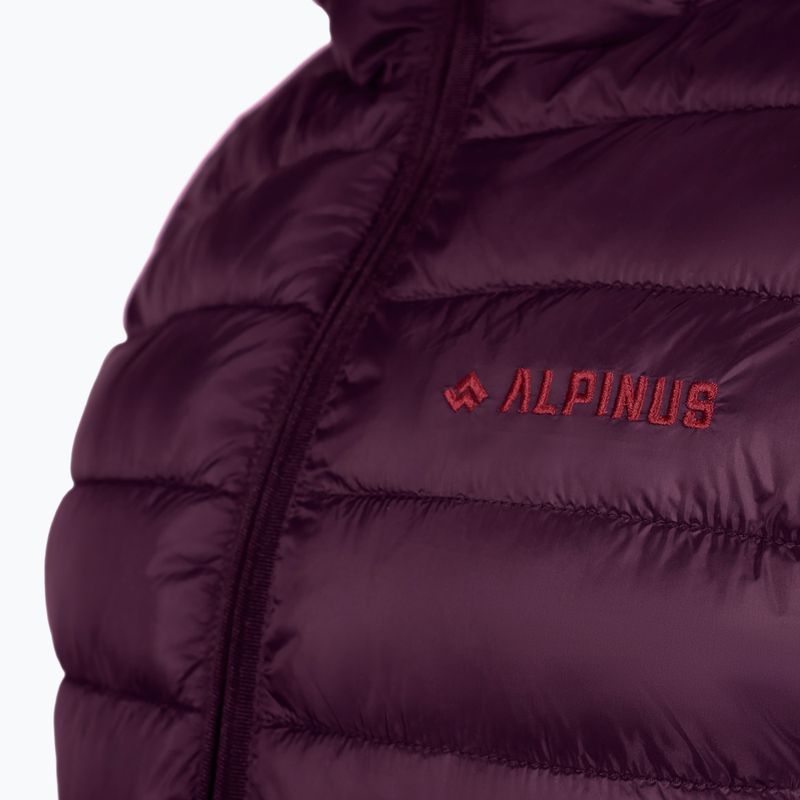 Kurtka ocieplana damska Alpinus Tunari dark plum 4