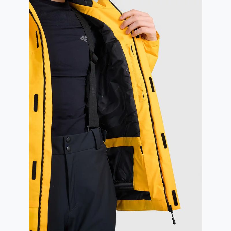 Kurtka narciarska męska 4F M0793 orange 8