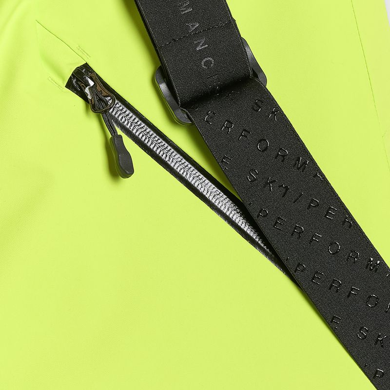 Spodnie narciarskie męskie 4F Fnk M0902 lime 2