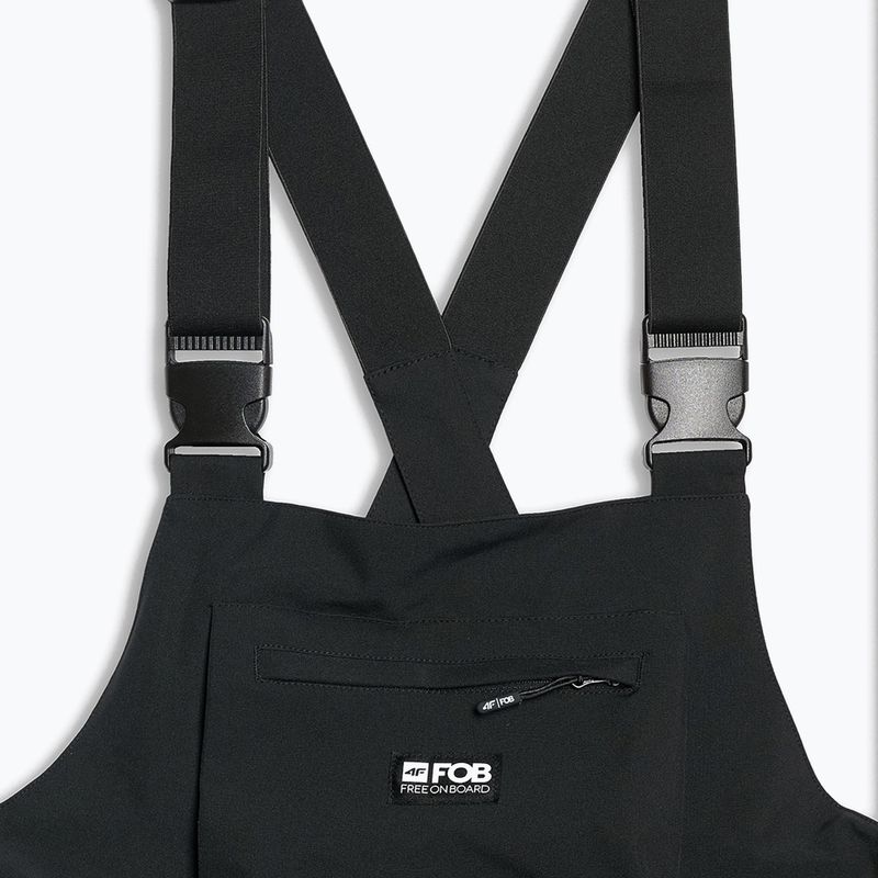 Spodnie snowboardowe damskie 4F FNK F1221 anthracyt 2