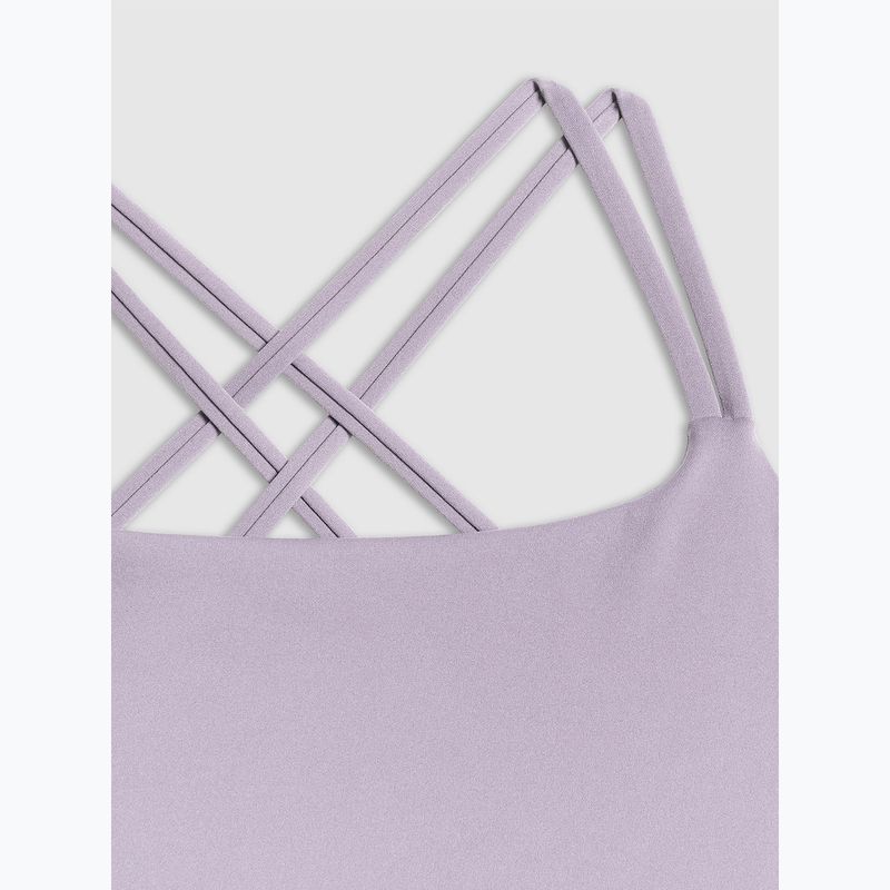 Koszulka treningowa damska 4F Solar Punk FNK F0745 light violet 2