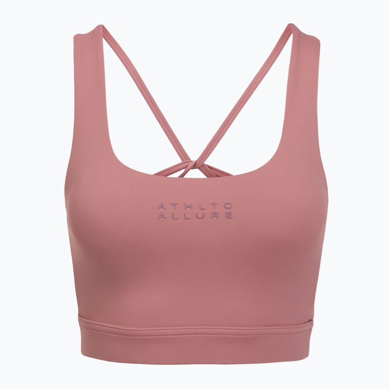 Biustonosz treningowy 4F Athletic Allure F208 light pink 8