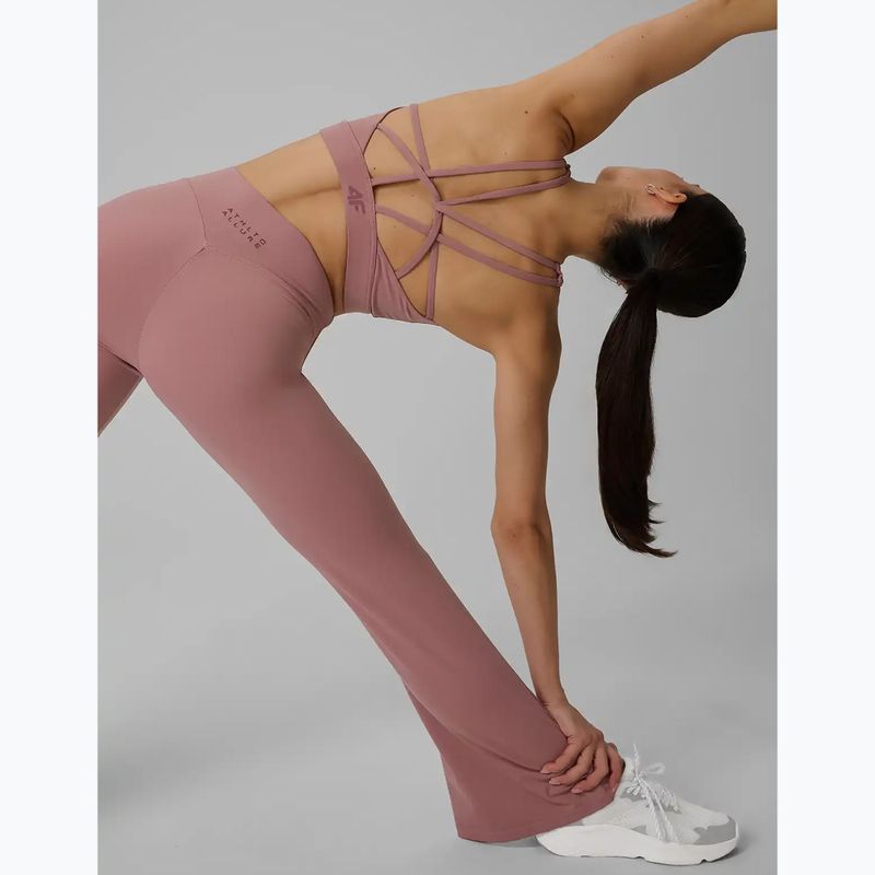 Biustonosz treningowy 4F Athletic Allure F208 light pink 7