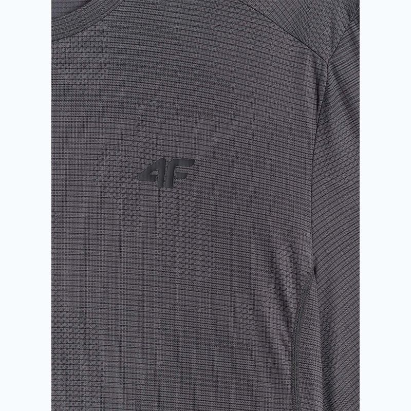 Koszulka treningowa męska 4F Athletic FNK M1778 black allover 2