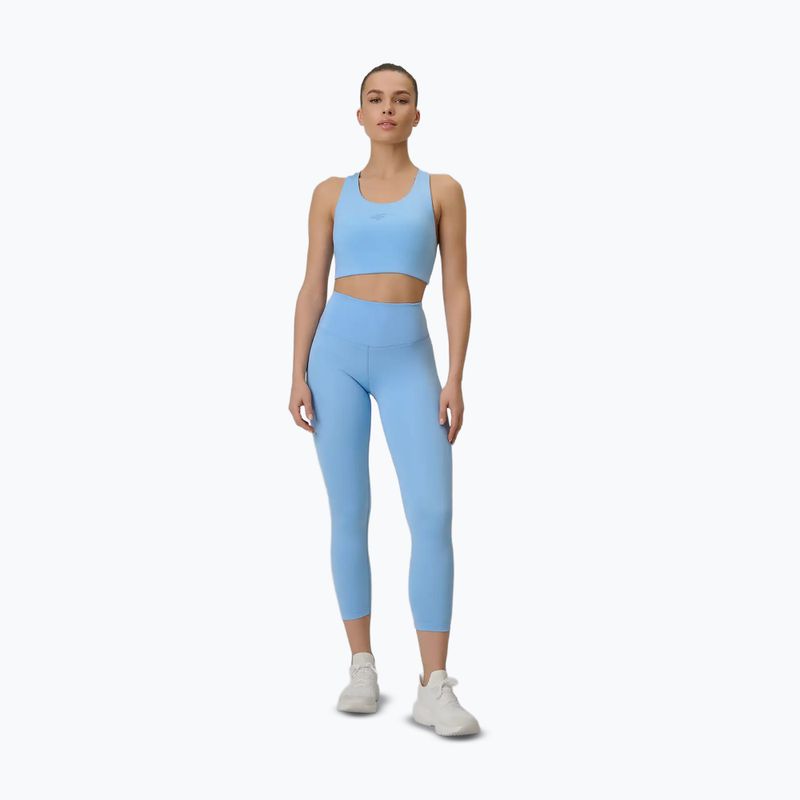Biustonosz treningowy 4F Multiactive F219 blue 2