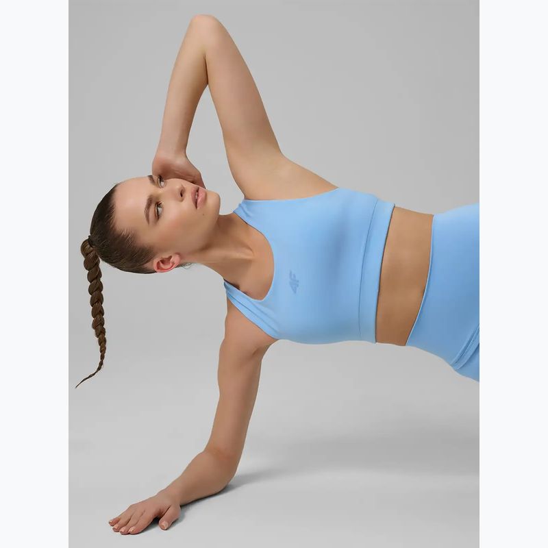 Biustonosz treningowy 4F Multiactive F219 blue 6