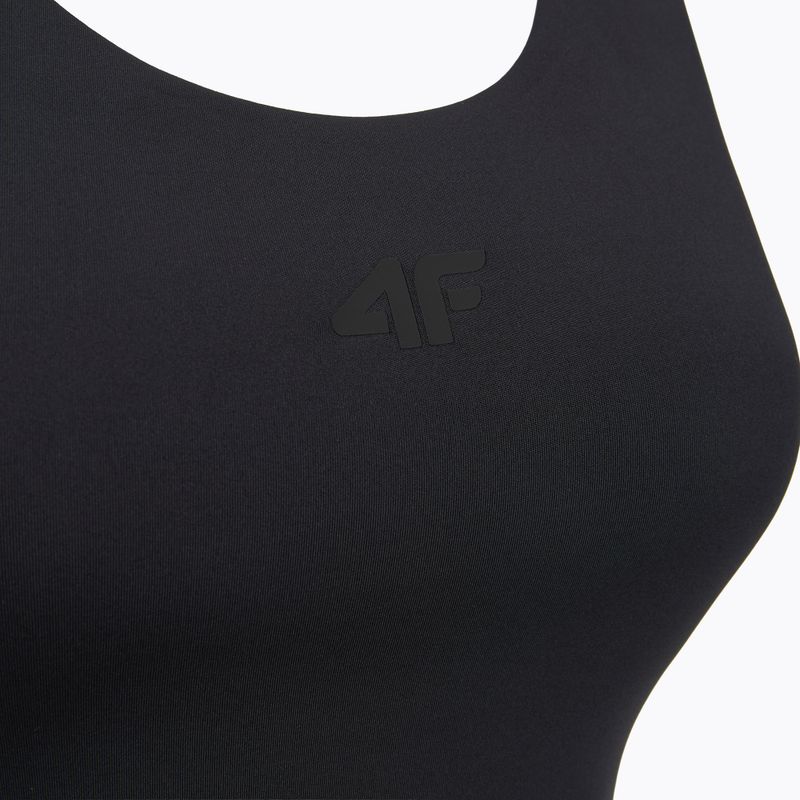 Biustonosz treningowy 4F Multiactive F219 deep black 9