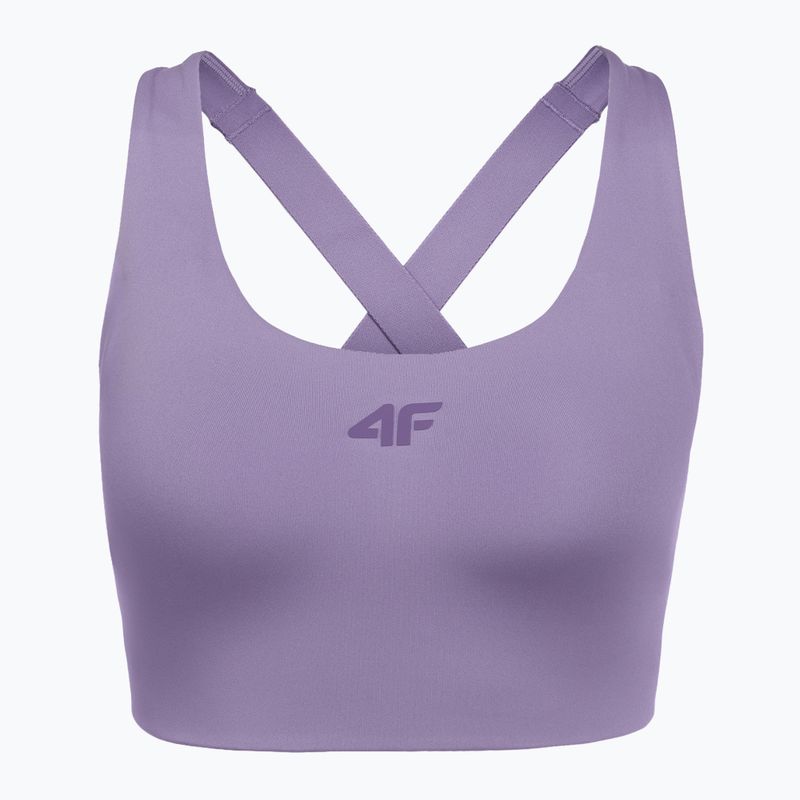 Biustonosz treningowy 4F Multiactive F222 violet 8
