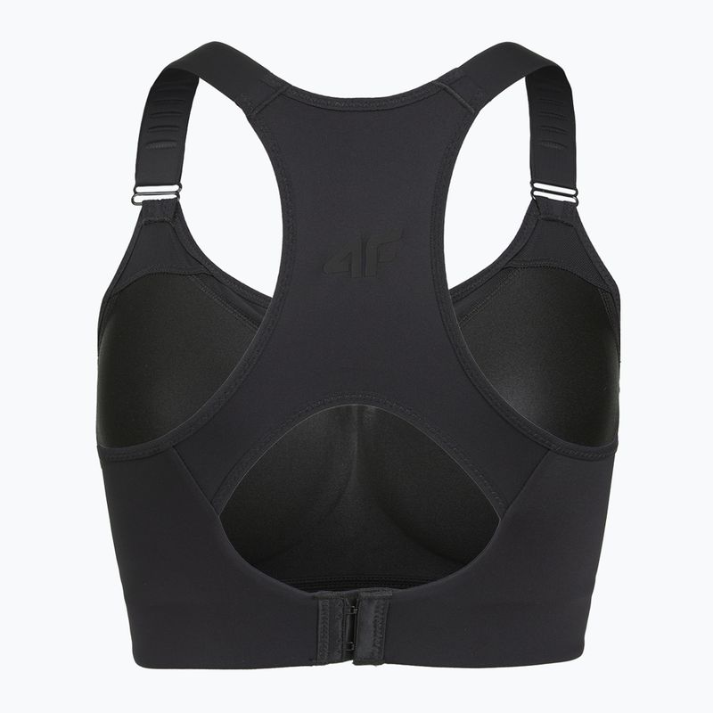 Biustonosz treningowy 4F Multiactive F223 deep black 8
