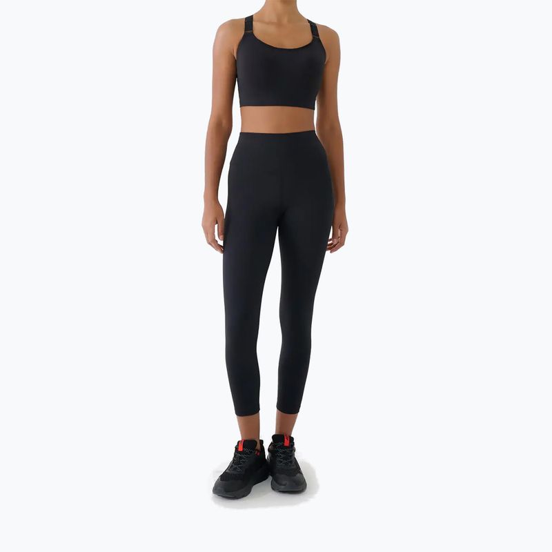 Biustonosz treningowy 4F Multiactive F223 deep black 2