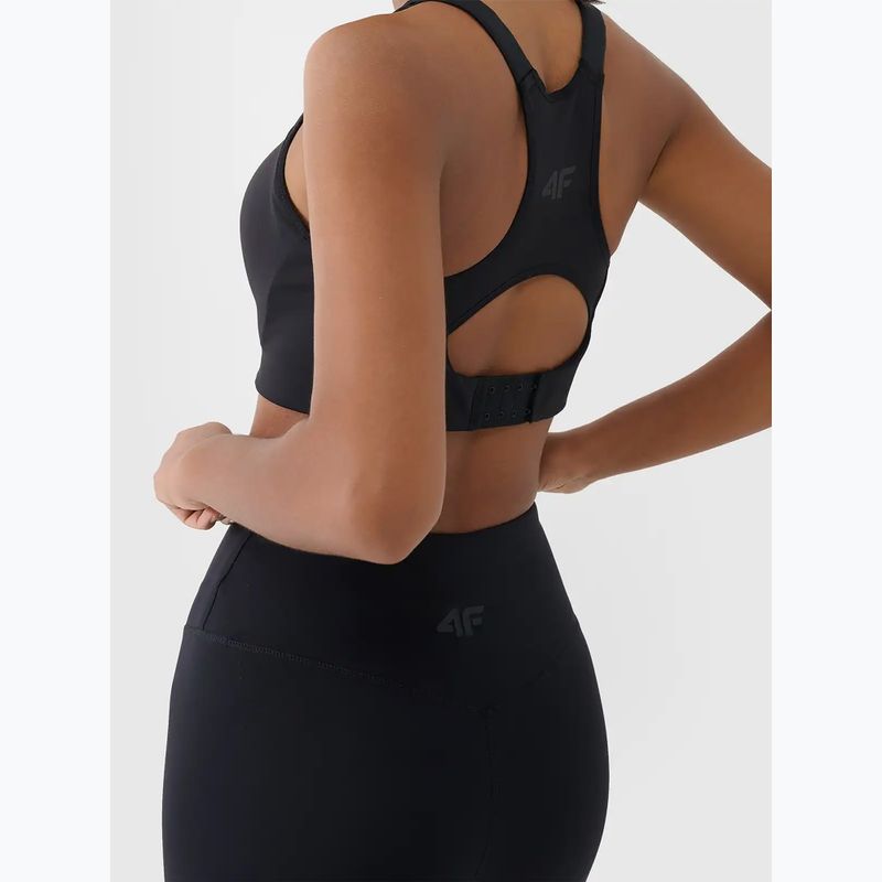 Legginsy treningowe damskie 4F Multiactive FNK F419 deep black 6
