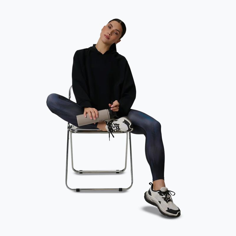 Legginsy treningowe damskie 4F Solar Punk FNK F454 sea green allover 8