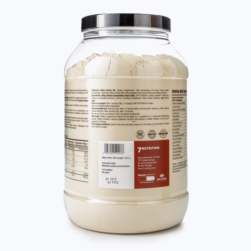 Whey 7Nutrition Protein 80 2 kg Peach 3