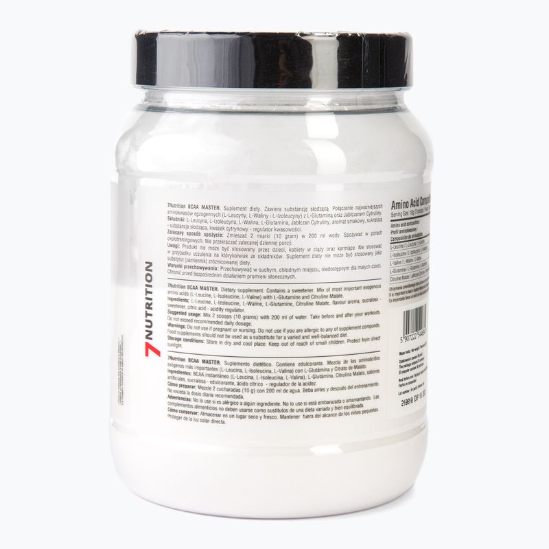 BCAA 7Nutrition Master 500 g Raspberry 2