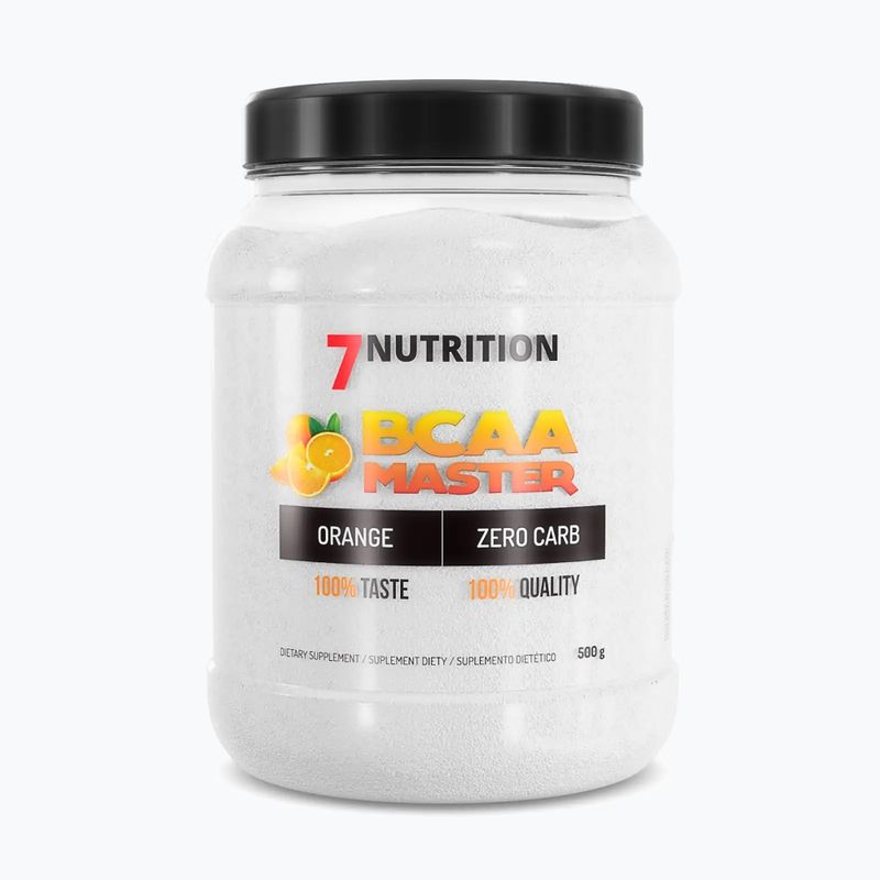BCAA 7Nutrition Master 500 g Orange