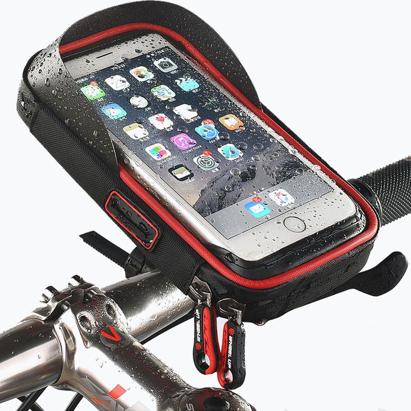 Torba rowerowa na kierownicę Wheel Up 8641 red 8