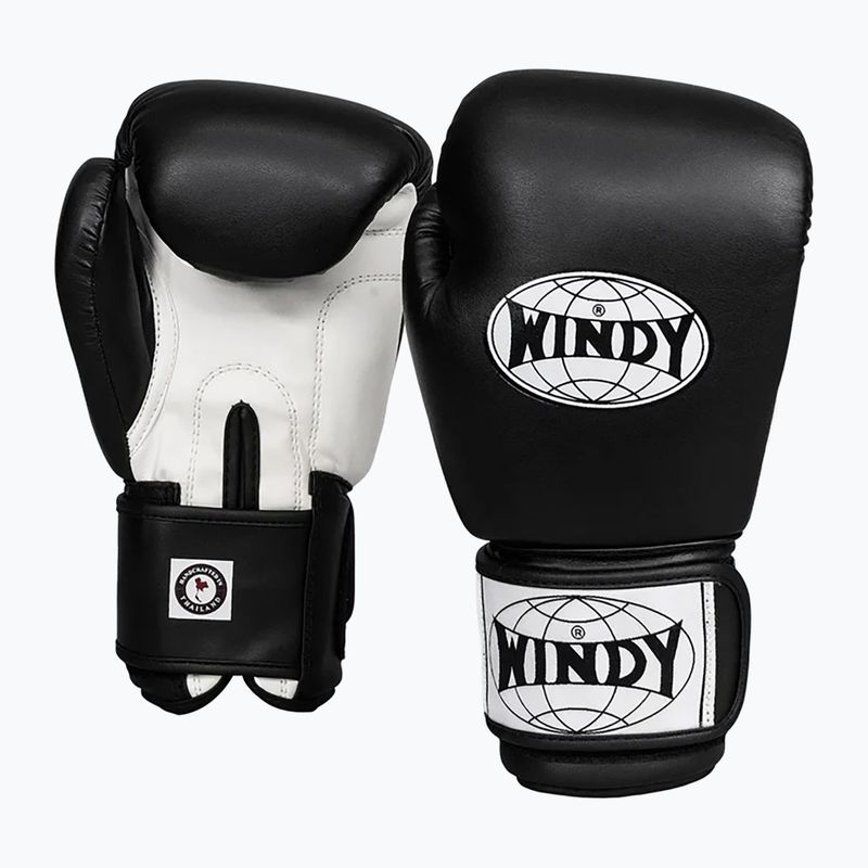 Rękawice bokserskie WINDY Classic Synthetic Leather black 7
