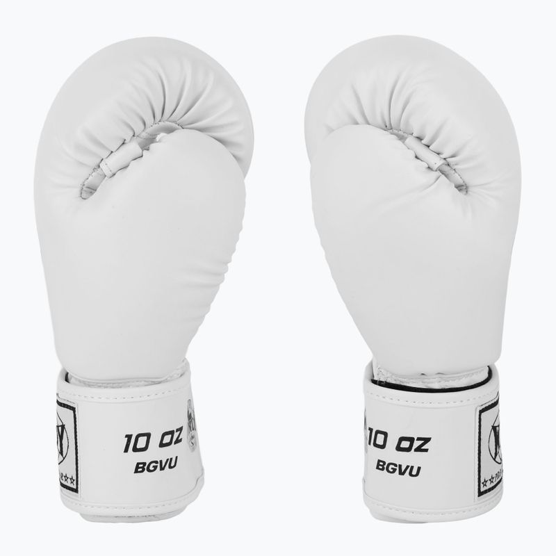 Rękawice bokserskie WINDY Classic Synthetic Leather white 4