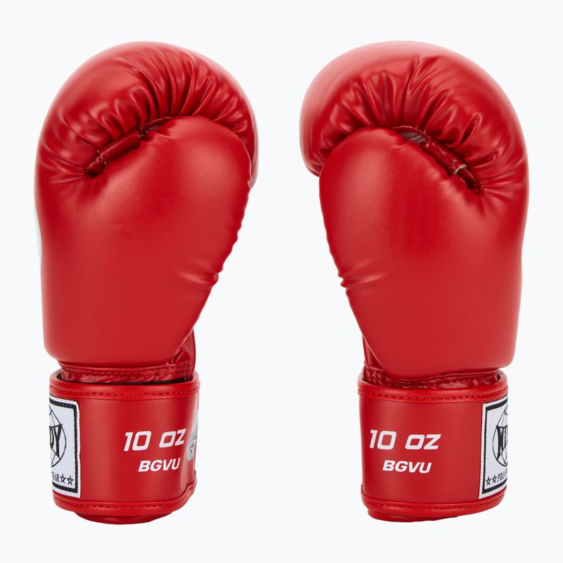 Rękawice bokserskie WINDY Classic Synthetic Leather red 4