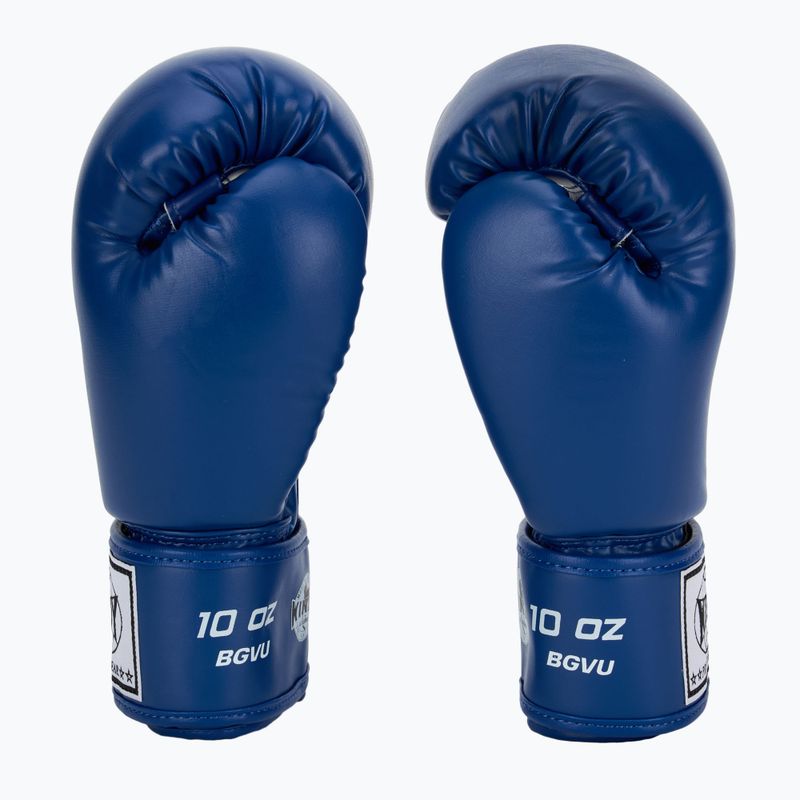 Rękawice bokserskie WINDY Classic Synthetic Leather blue 4