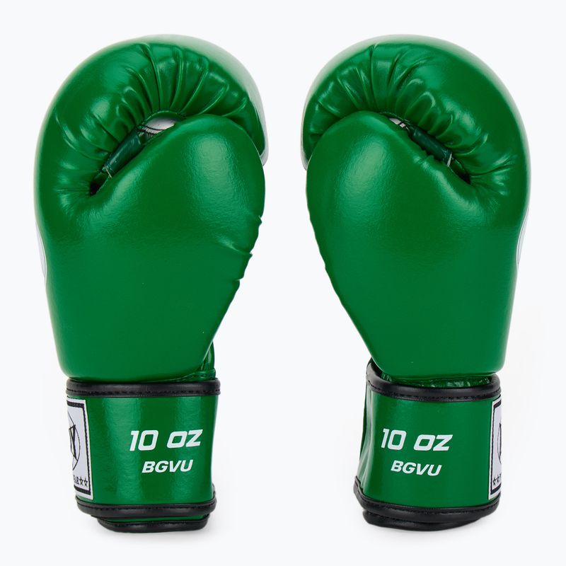Rękawice bokserskie WINDY Classic Synthetic Leather green 4