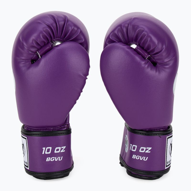 Rękawice bokserskie WINDY Classic Synthetic Leather purple 4