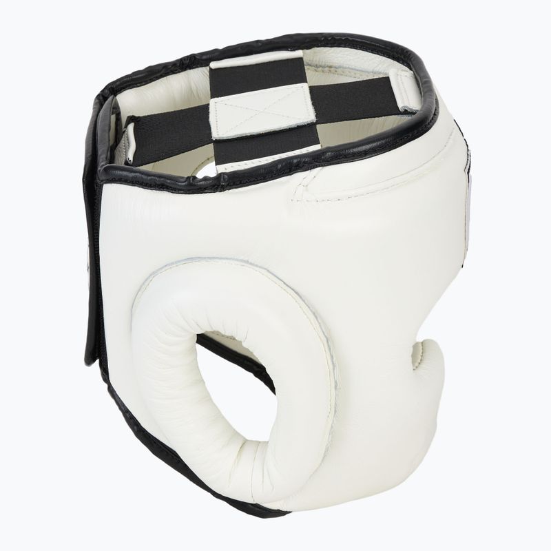 Kask bokserski WINDY Genuine Leather white 2