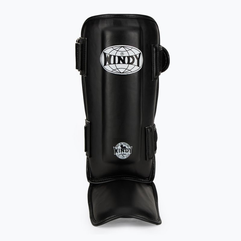 Ochraniacze piszczeli i stóp WINDY Classic Double Strap black 4
