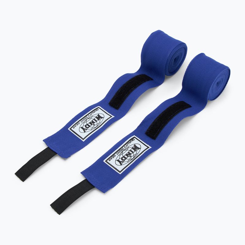 Bandaże bokserskie Windy HW-2 450 cm blue 2