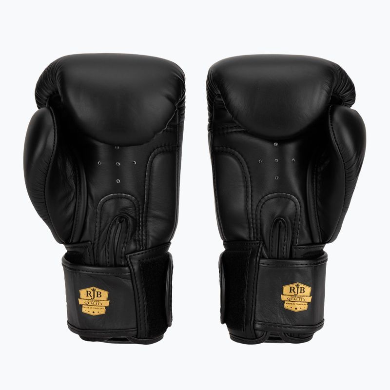 Rękawice bokserskie RAJA BOXING Single Standard Genuine Leather black 4
