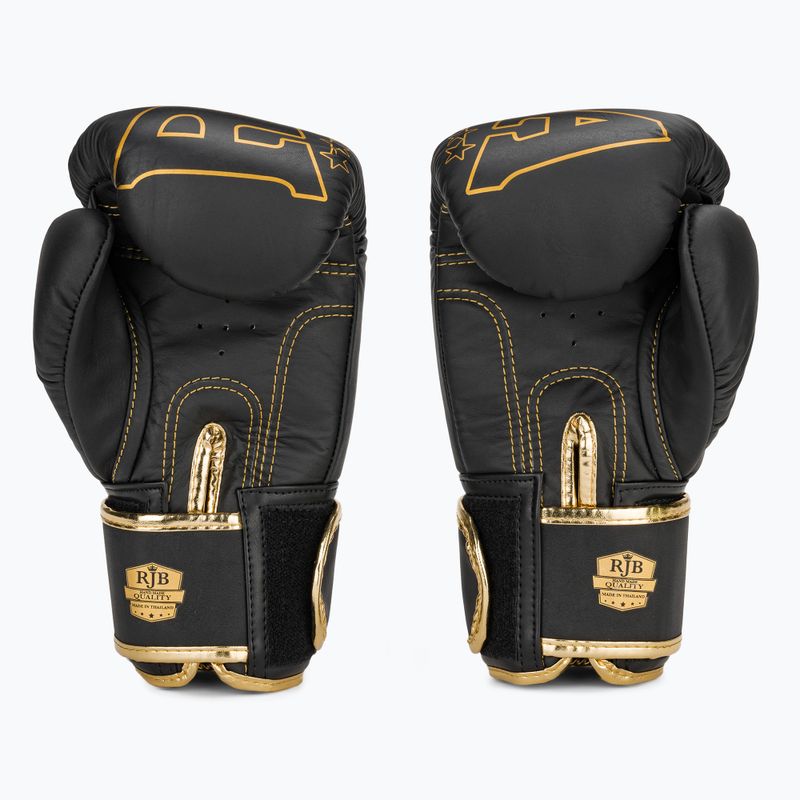 Rękawice bokserskie RAJA BOXING Origin Standard Genuine Leather black 3