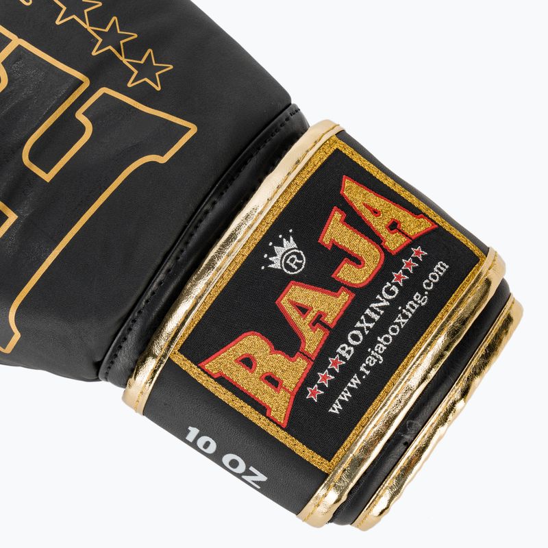 Rękawice bokserskie RAJA BOXING Origin Standard Genuine Leather black 6