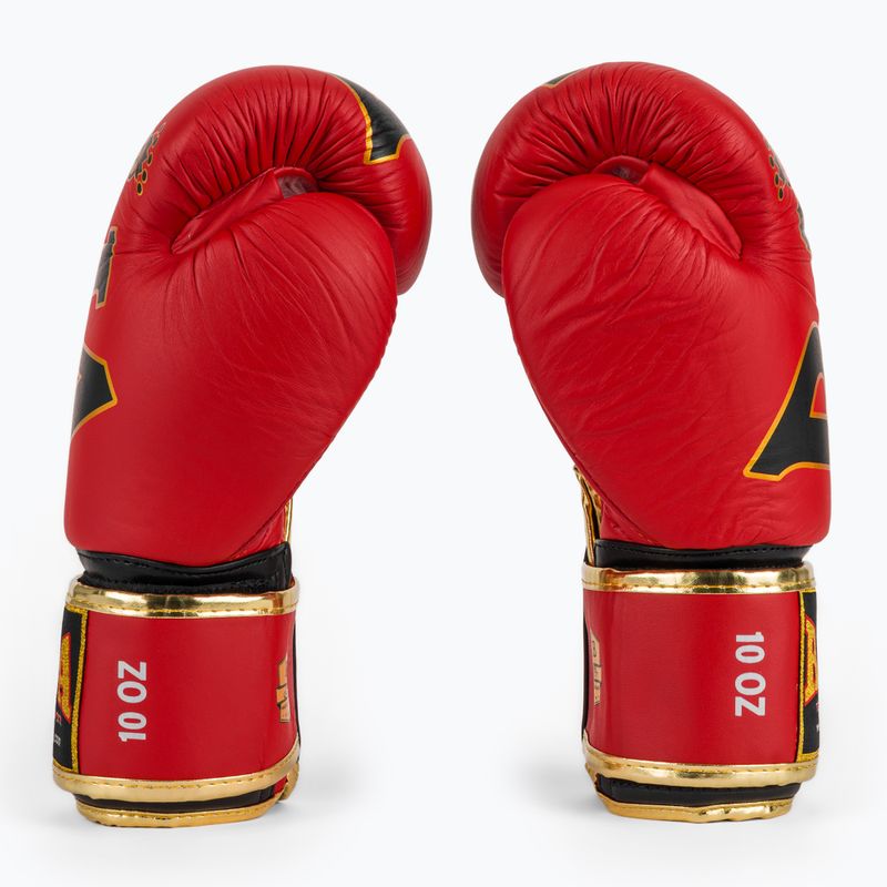 Rękawice bokserskie RAJA BOXING Origin Standard Genuine Leather red 4